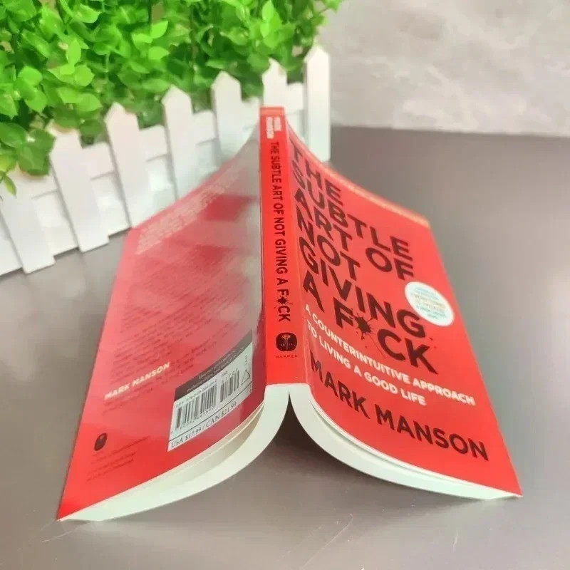New « The Subtle Art Of Not Giving A F Mark Manson Hardcover » Stress Relief Book