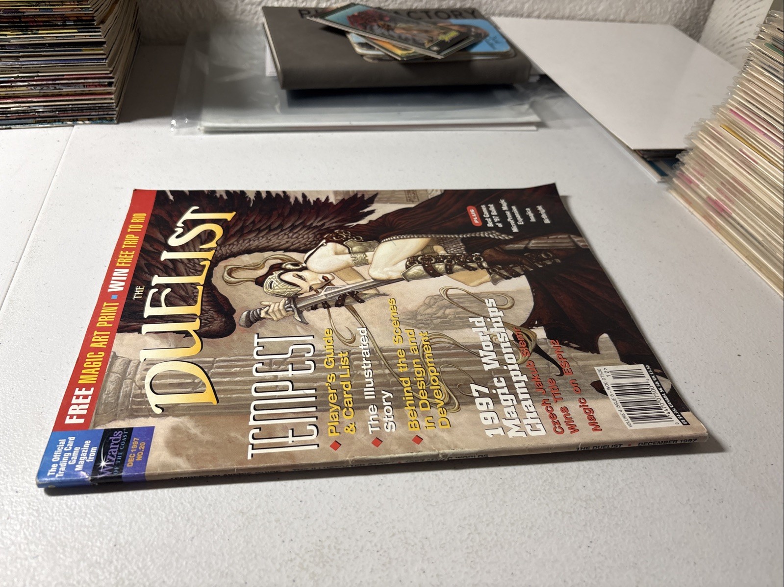 The Duelist Dec 1997 Illustrated Magic World Championships Tempest Issue 20
