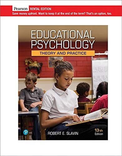 Educational Psychology: Theory and Practice by Robert E. Slavin