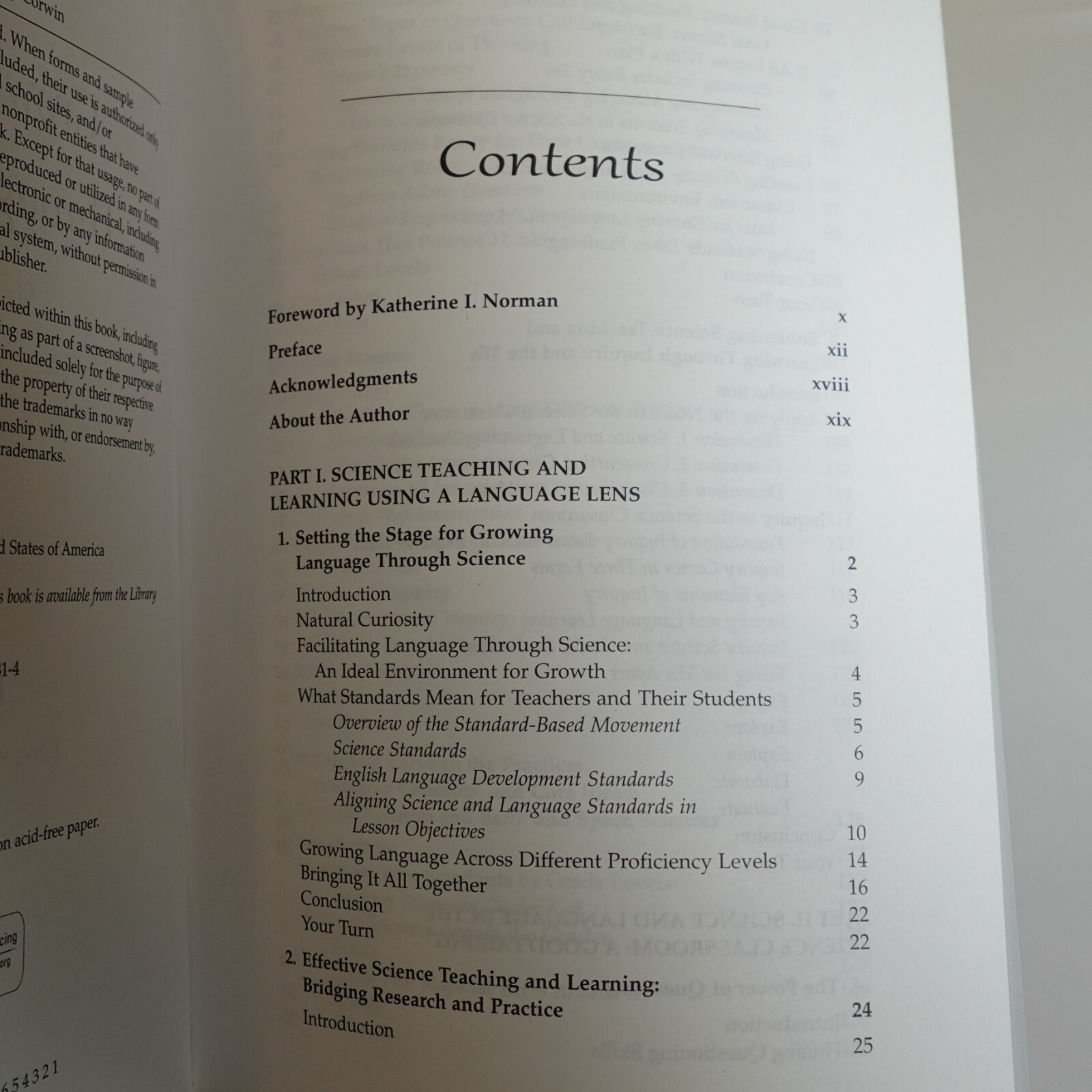 Growing Language Through Science, K-5: Strategies That Work by Reinhartz, Judy