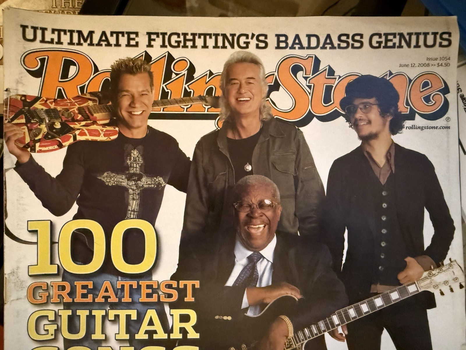 Rolling Stone Magazine – #1054 – June 12, 2008 – 100 Greatest Guitar Songs