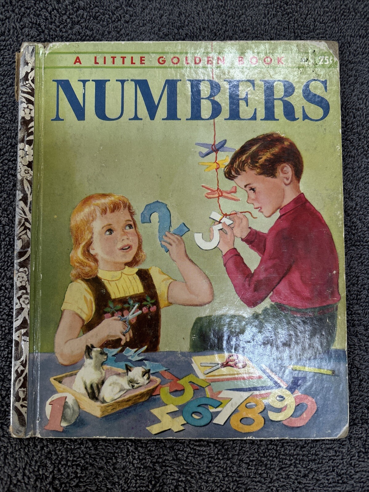 LITTLE GOLDEN NUMBERS 243 1955 A 1ST. EDITION .25