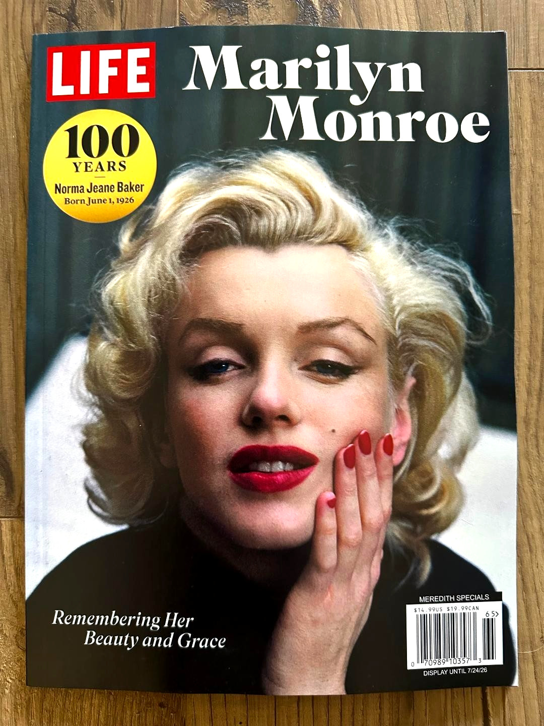2026 MARILYN MONROE Life Special Edition 100 YEARS Norma Jeane Baker BEAUTY New