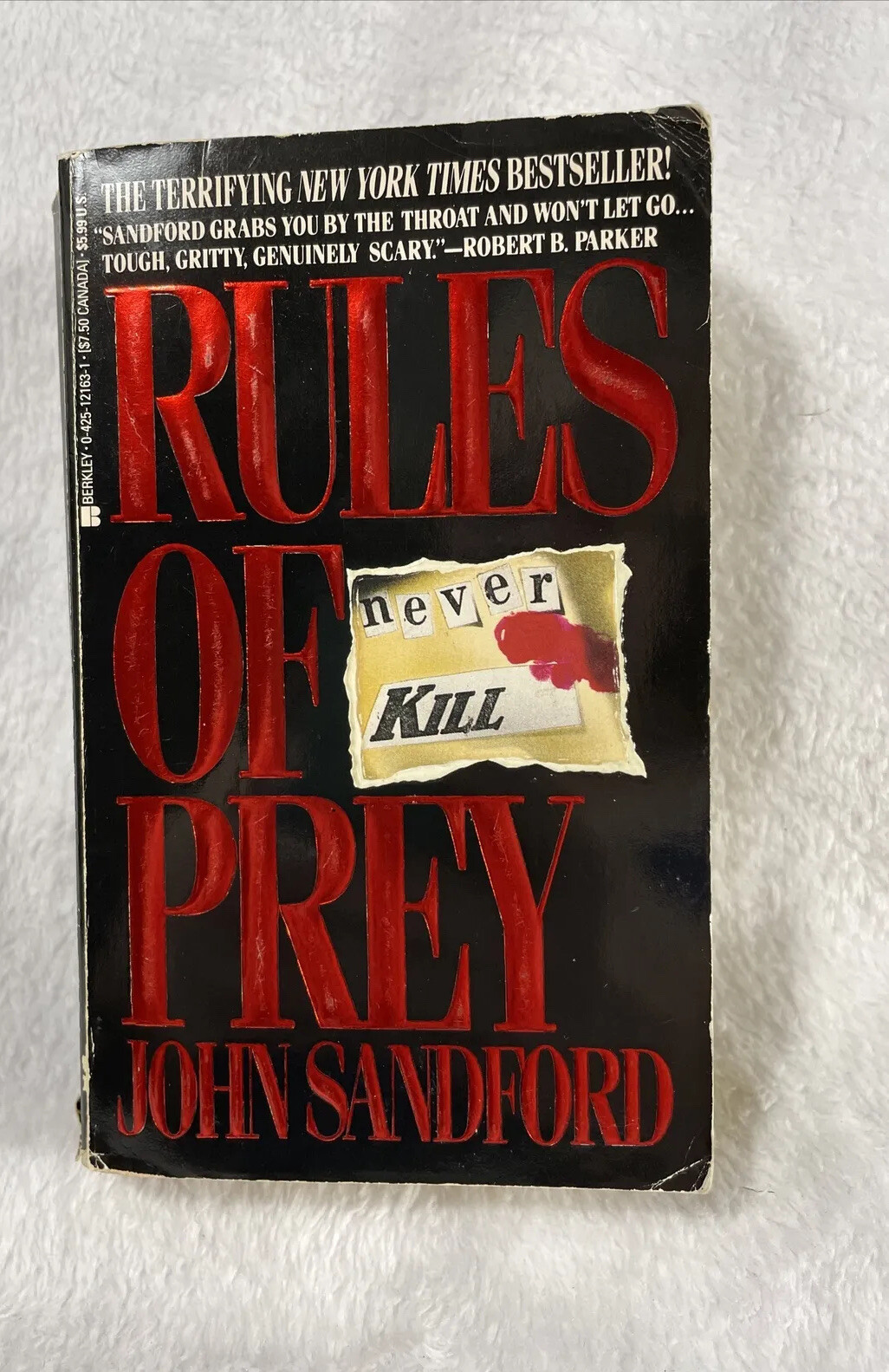 A Prey Novel Ser.: Rules of Prey by John Sandford (2019, Trade Paperback)
