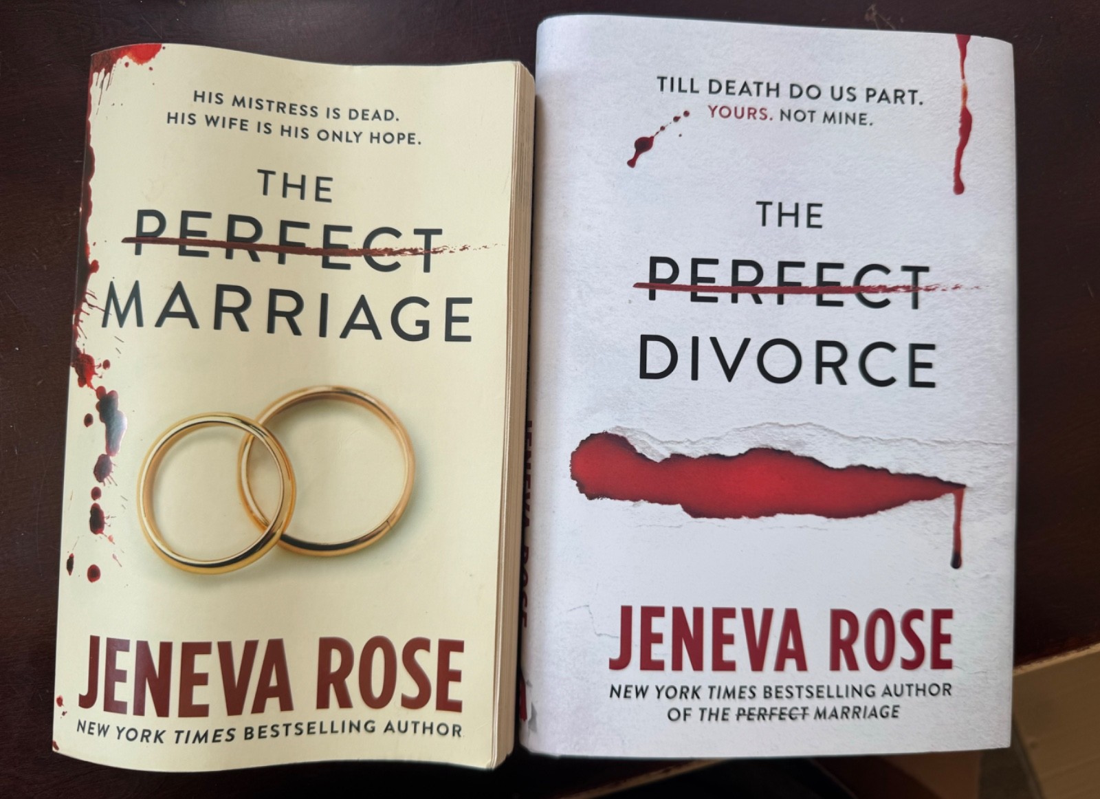 The Perfect Marriage & The Perfect Divorce- 2 Book Thriller Set
