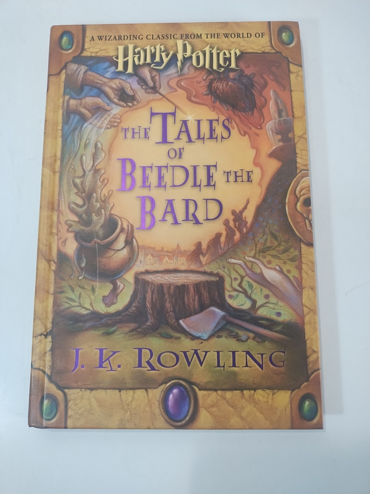 Harry Potter The Tales of Beedle the Bard by JK Rowling ~ 2008 Hardcover 1st Ed
