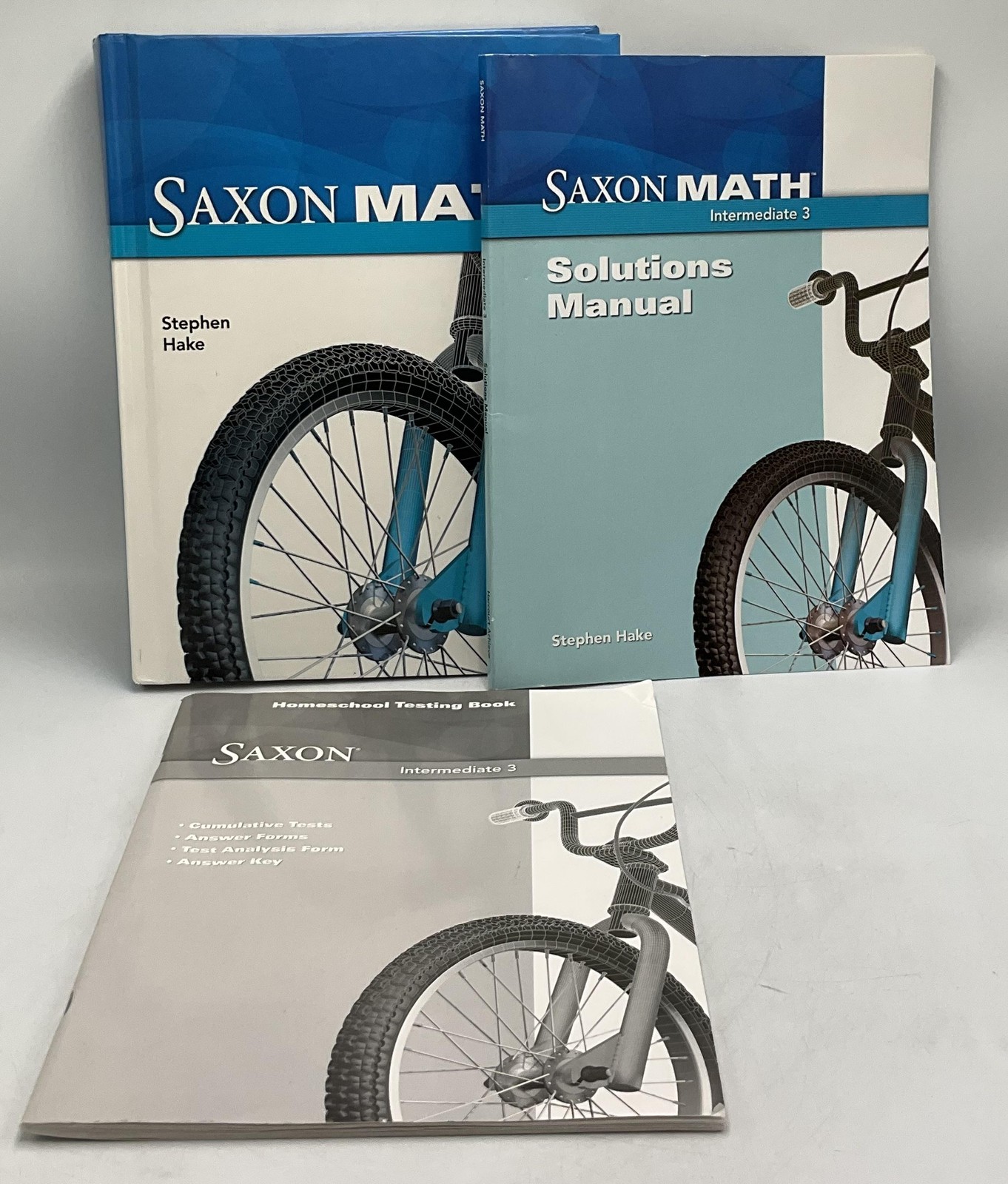 Saxon Math Intermediate 3 Stephen Hake Harcourt Achieve Hardcover