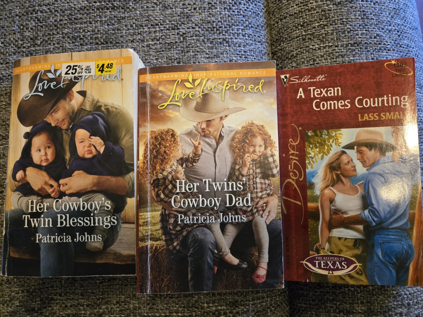 Lot Of 3 Paperback ROMANCE Novels