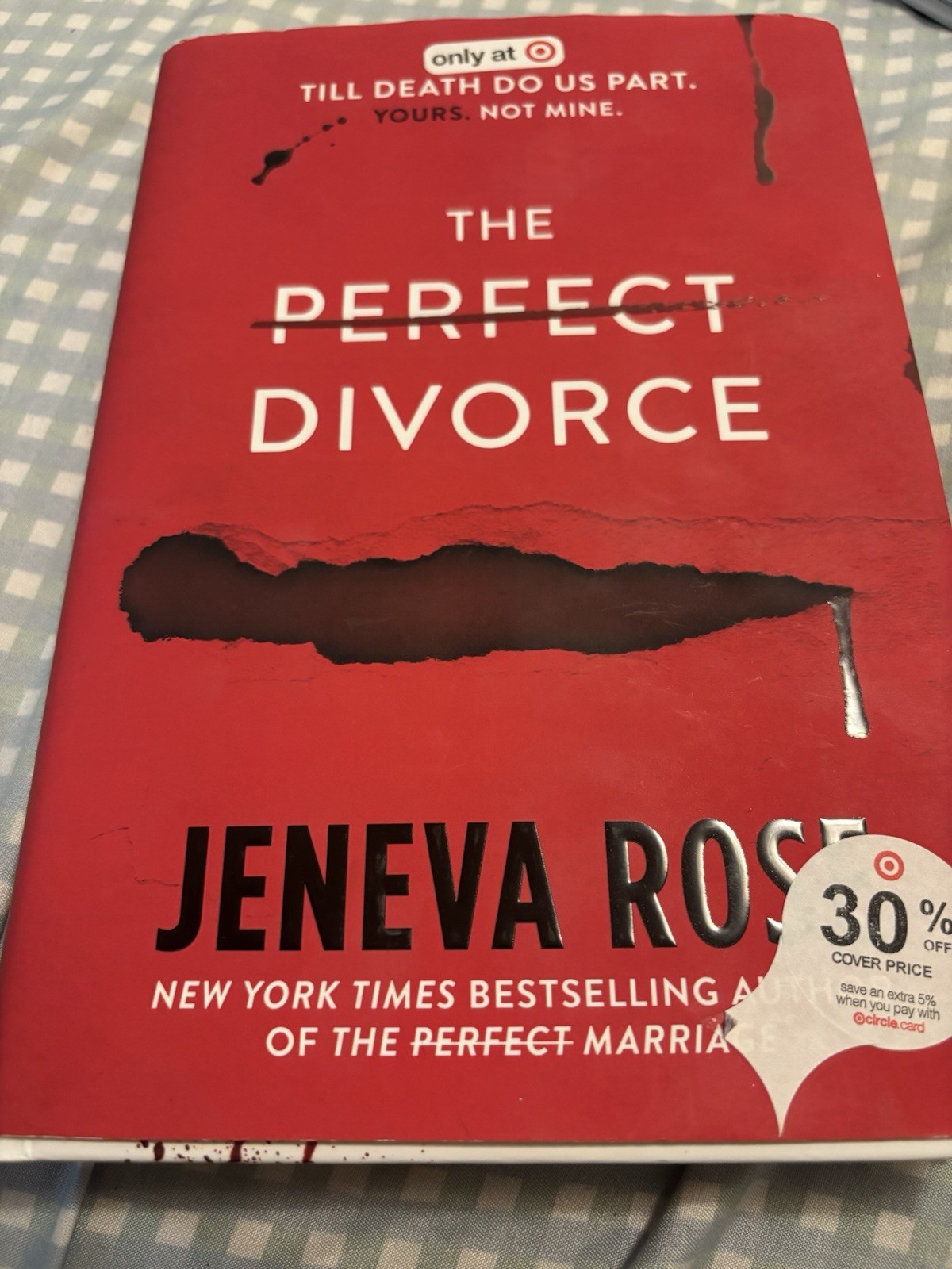 The Perfect Divorce By Jeneva Rose- Hardcover. Brand New.