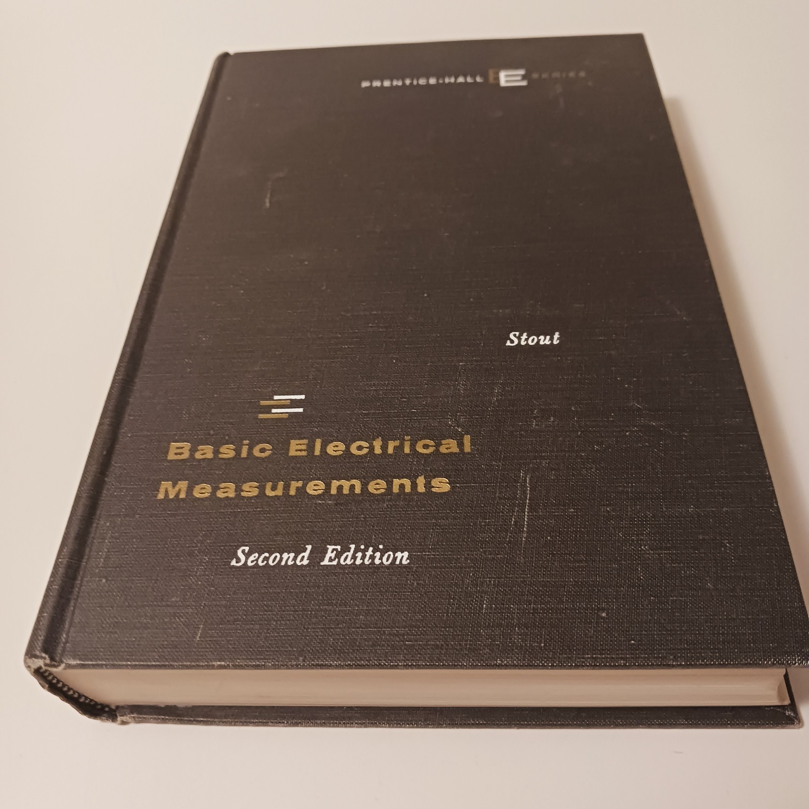 Basic Electrical Measurements 2nd Ed Hardcover Melville Stout Prentice Hall 1962