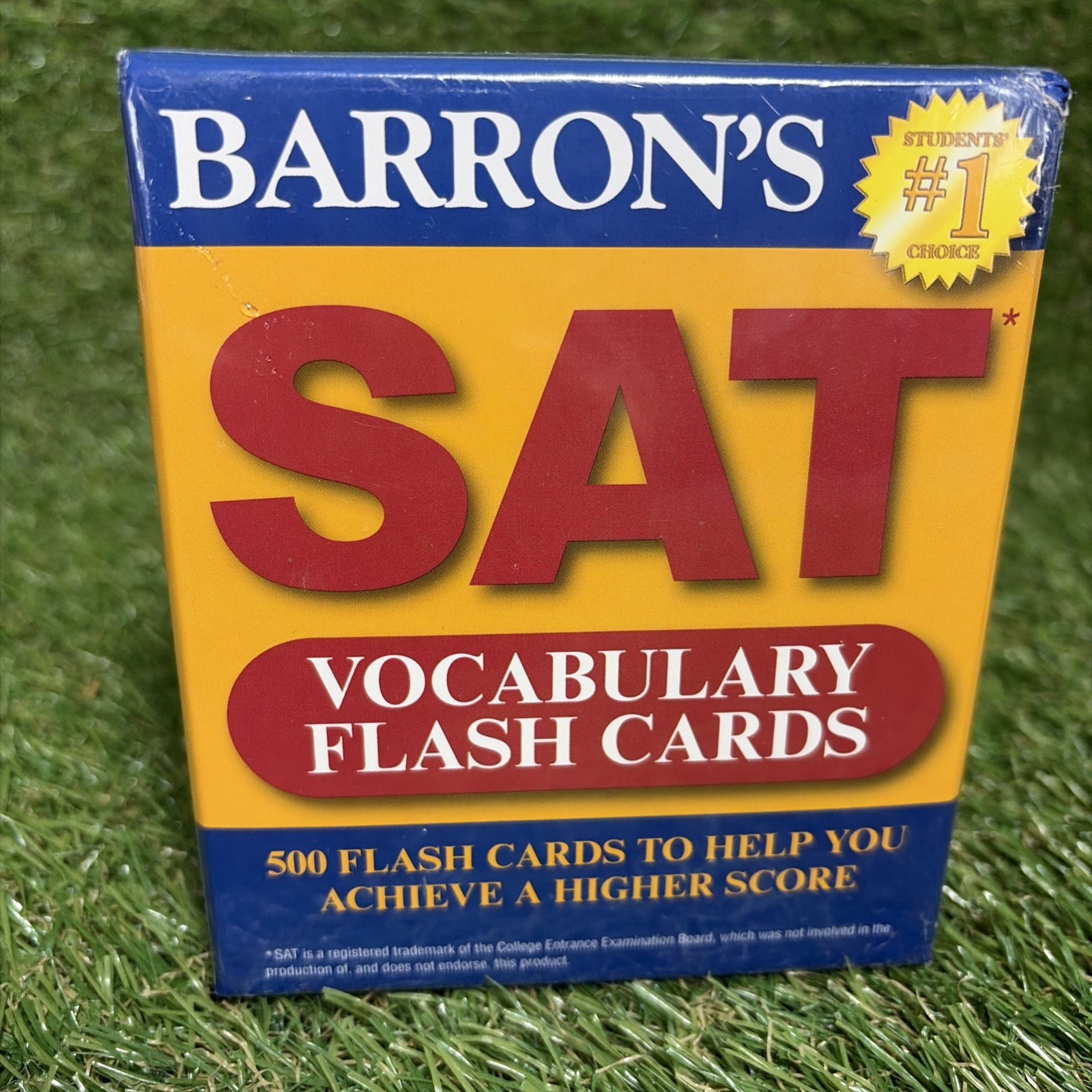 Barron’s SAT Vocabulary Flash Cards 500 Words Study Prep Set
