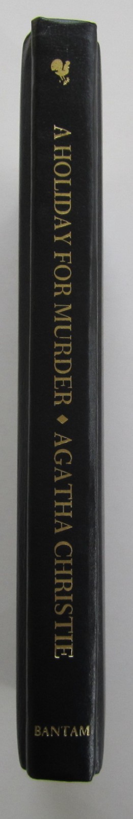 A Holiday for Murder Agatha Christie HC Leatherette Bantam 1985
