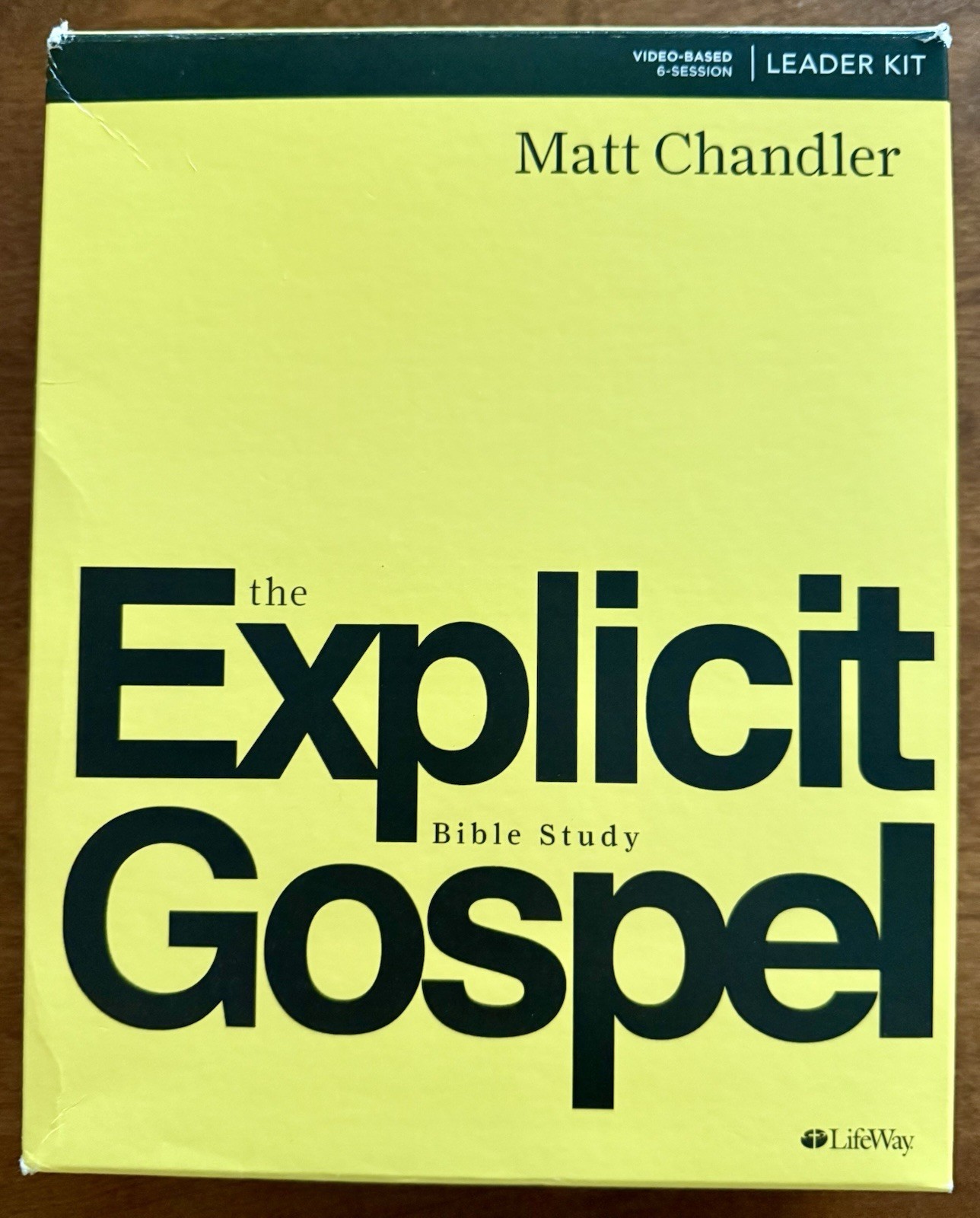 The Explicit Gospel Bible Study Leader Kit DVD/Book Matt Chandler LifeWay