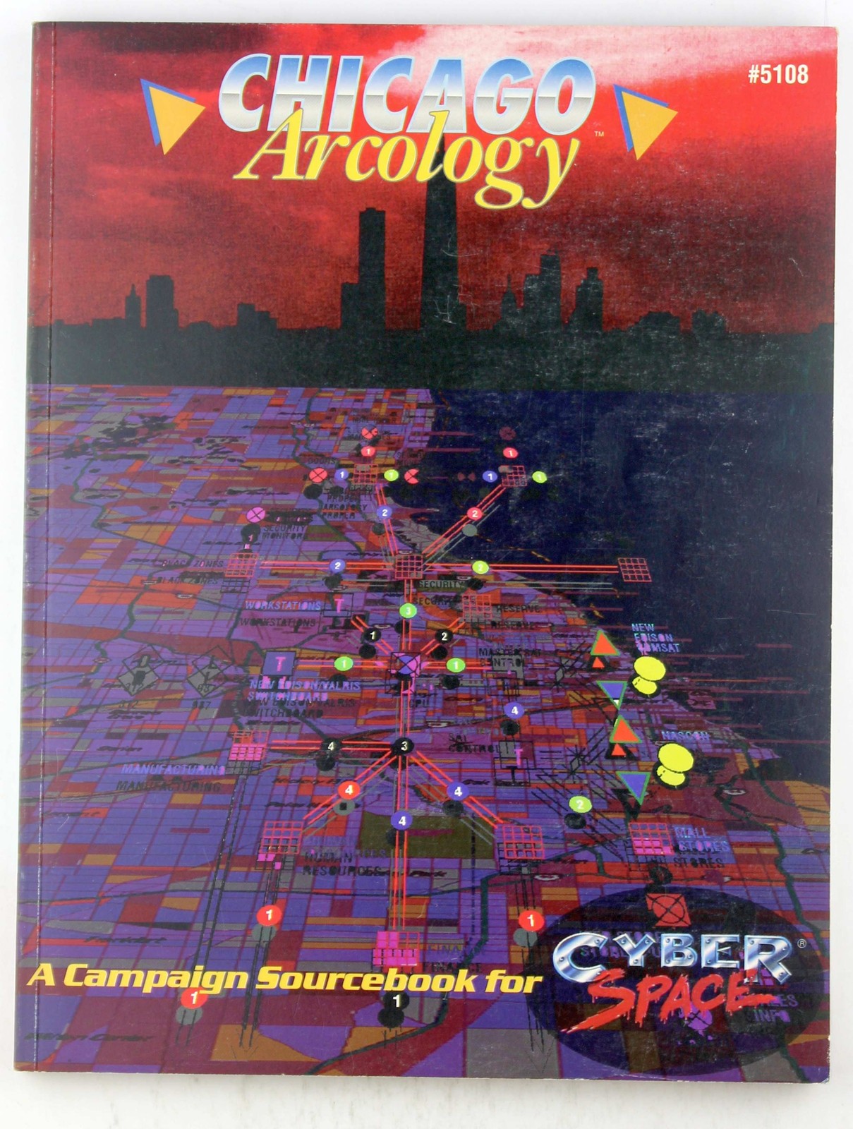Chicago Arcology, A Campaign Sourcebook for CyberSpace Cyber Space I.C.E. Iron