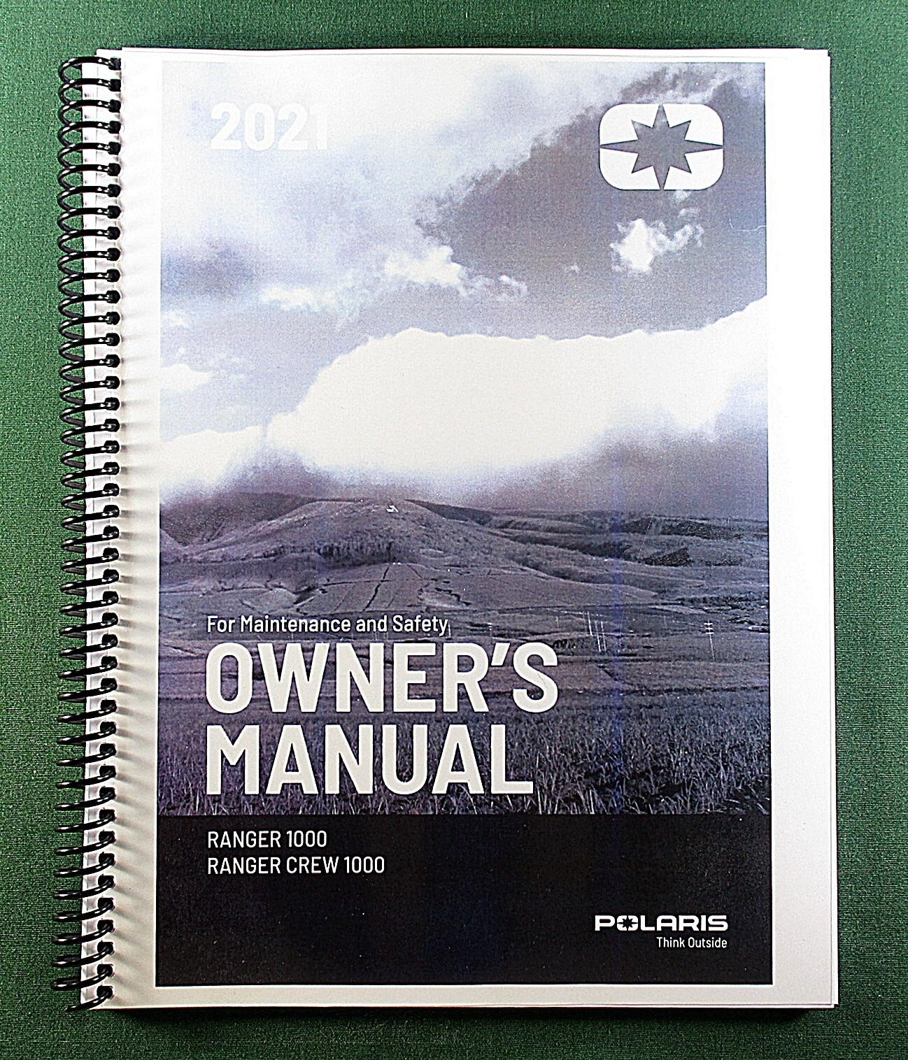 2021 Polaris Ranger 1000 Owner&rsquo;s Manual: Full Color & Protective Covers!