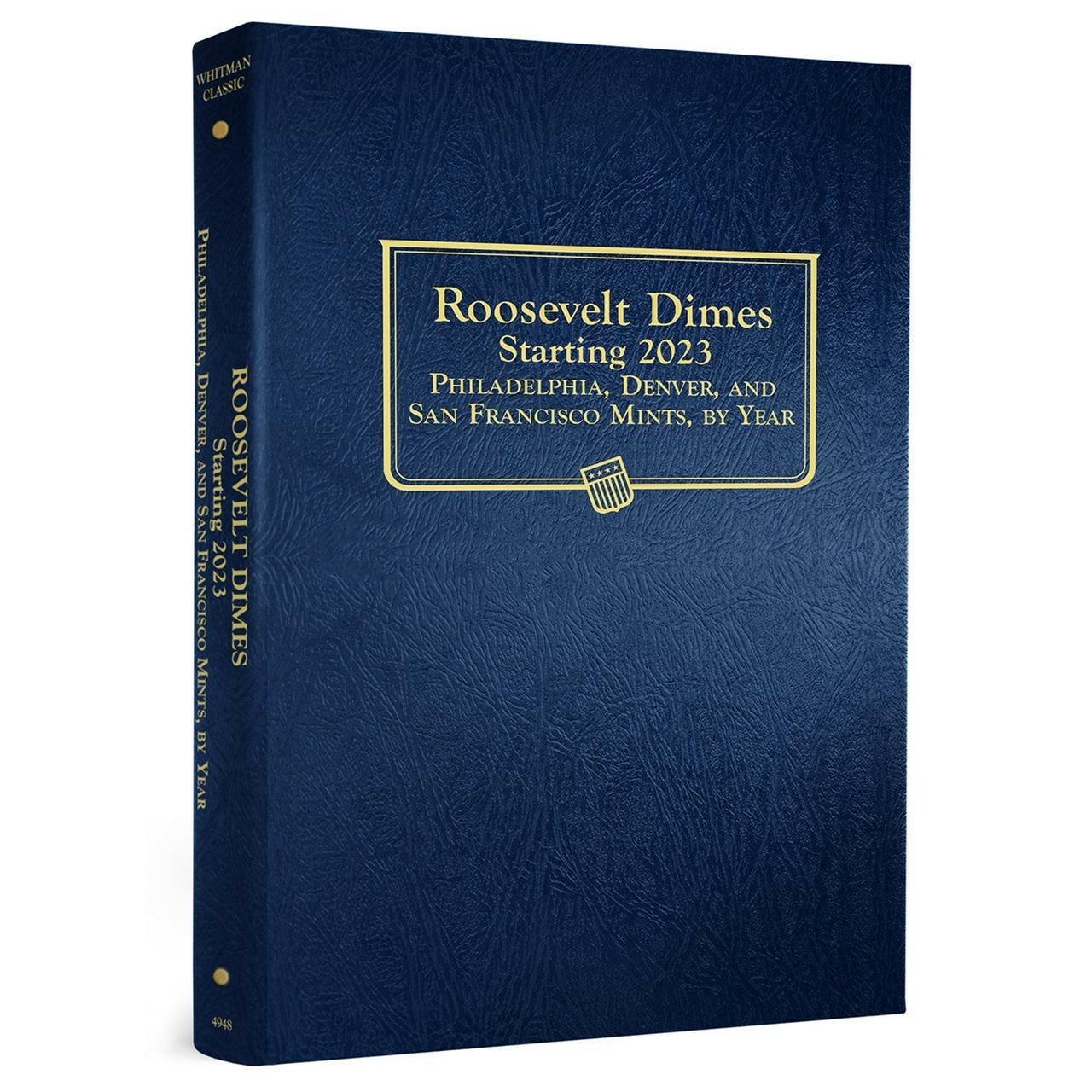 New Whitman Album For US Roosevelt Dime Coin Collection Starting 2023 + Blank