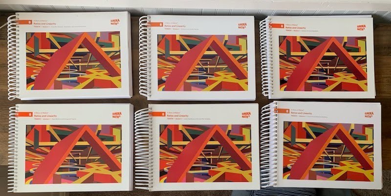 Eureka Math Squared Grade 8 Teacher Edition Set Modules 1-6 Great Minds 2021