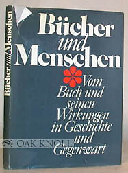 Rudolf Buchner / BUCHER UND MENSCHEN 1976
