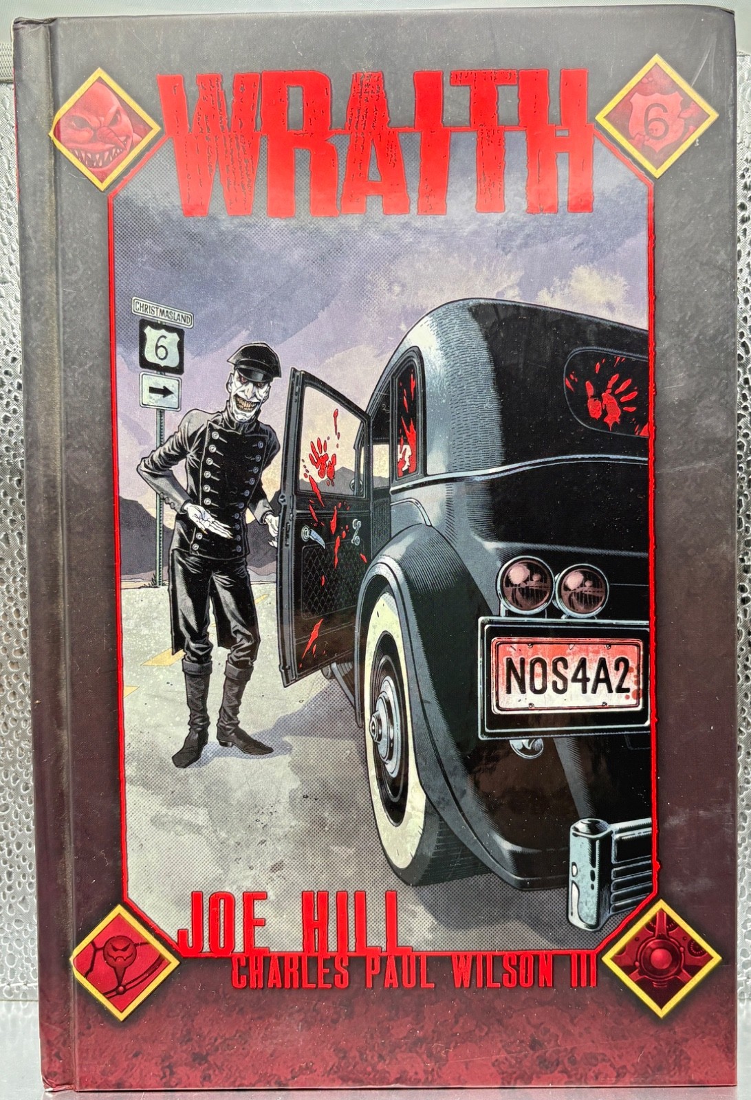 Wraith Graphic Novel By Joe Hill Art Charles Paul Wilson III 2014 Hardcover IDW