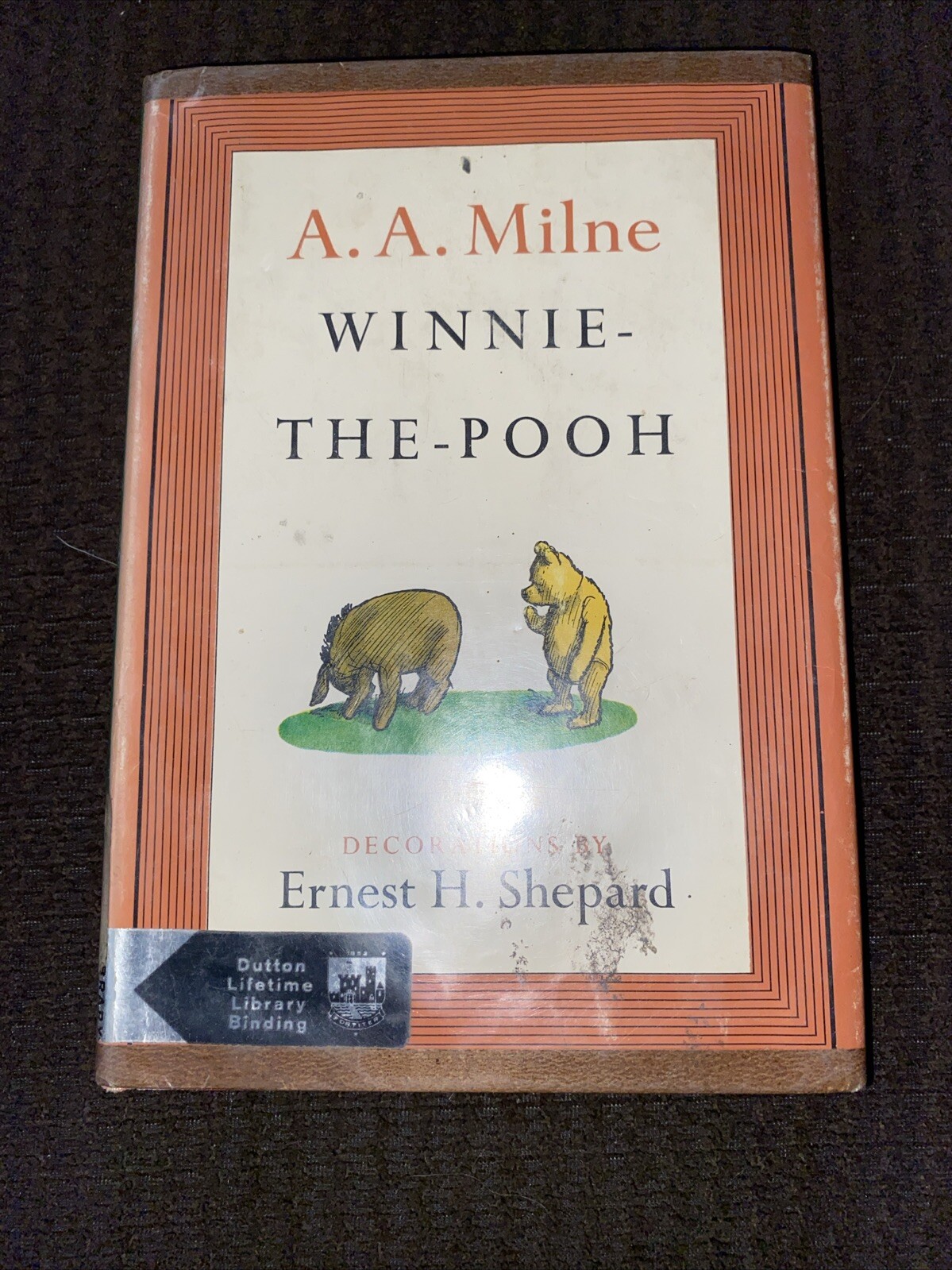 VINTAGE 1961 Winnie the Pooh Library 3 Book Set A.A Milne With Dust Jackets
