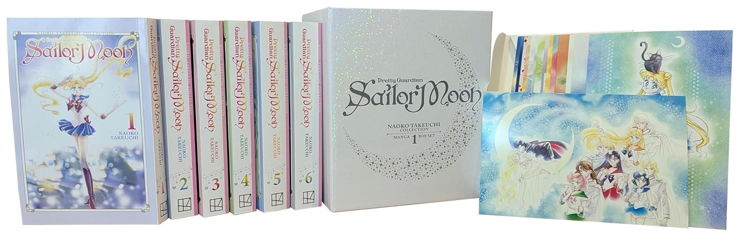 Sailor Moon Manga Box Set Vol.1-6 [Naoko Takeuchi Collection] [Manga Box Set)