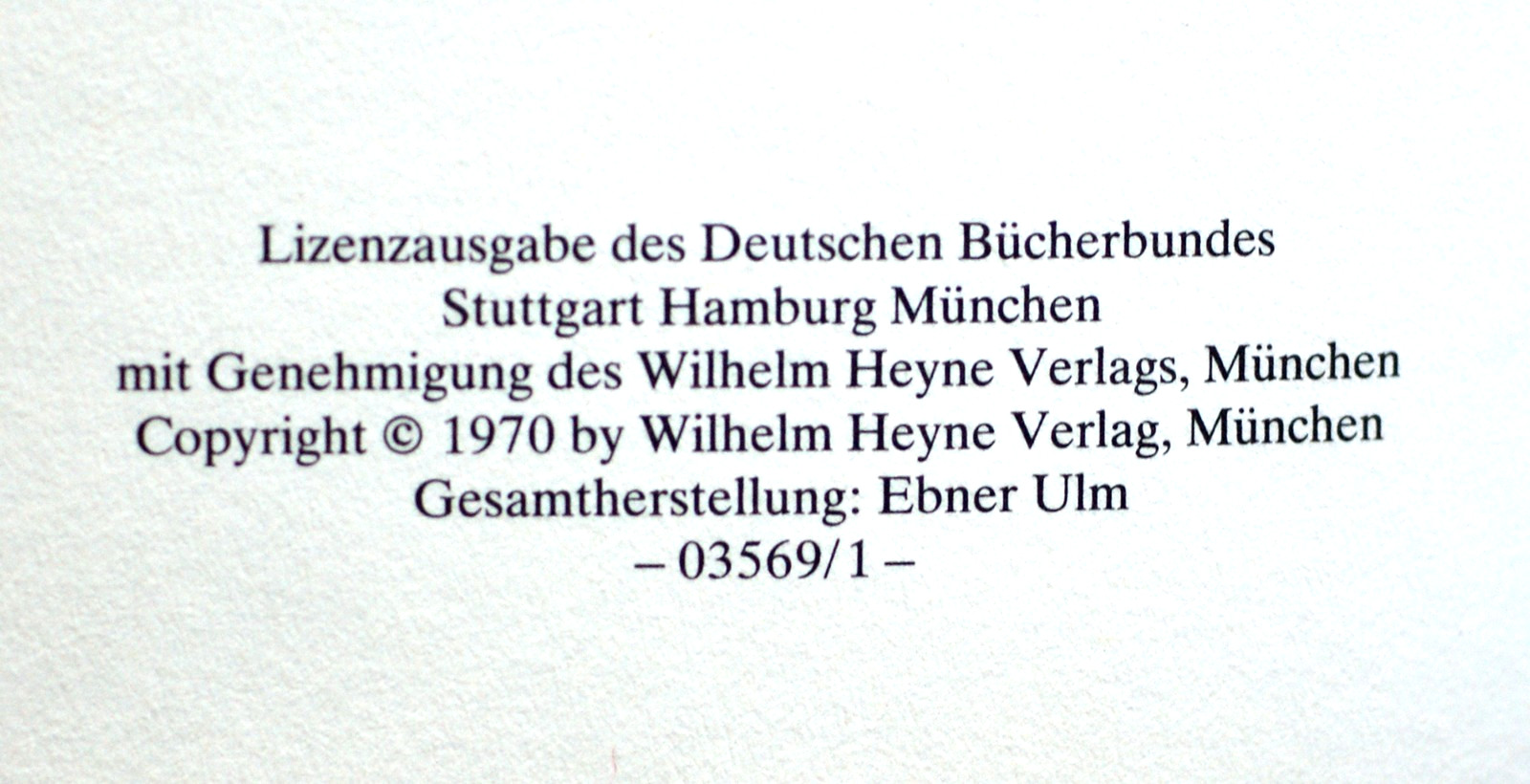 DAS KAMASUTRA , Vatsyayana, Wilhelm Heyne Verlag 1970 HC [384]