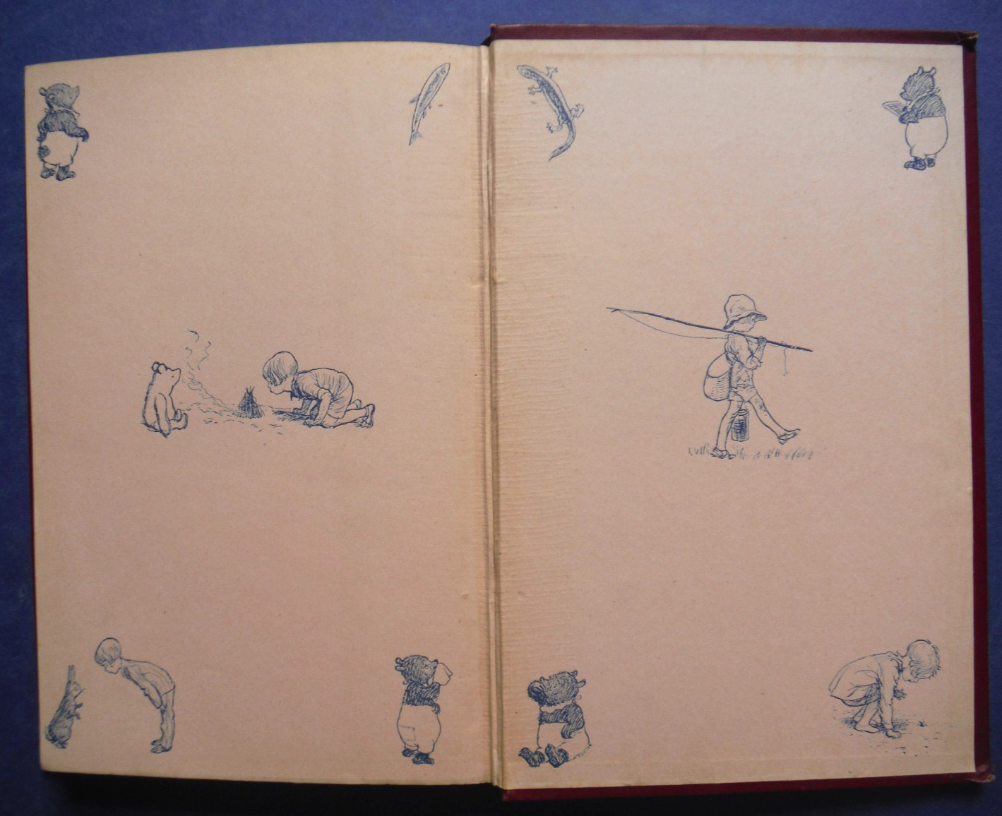 A.A. Milne Now We are Six by A.A. Milne & Ernest H. Shepard 1927 HB 1st Printing