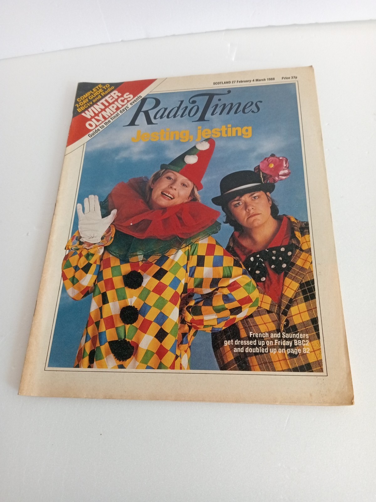 Radio Times 27 Feb-4 Mar 1988 French and Saunders, Grange Hill