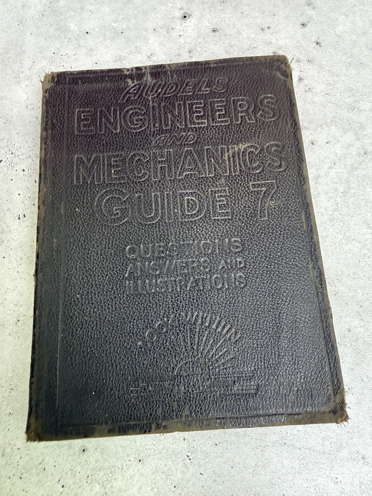 Audels Engineers & Mechanics Guide Hardcover Illustrated 1906 Engineering