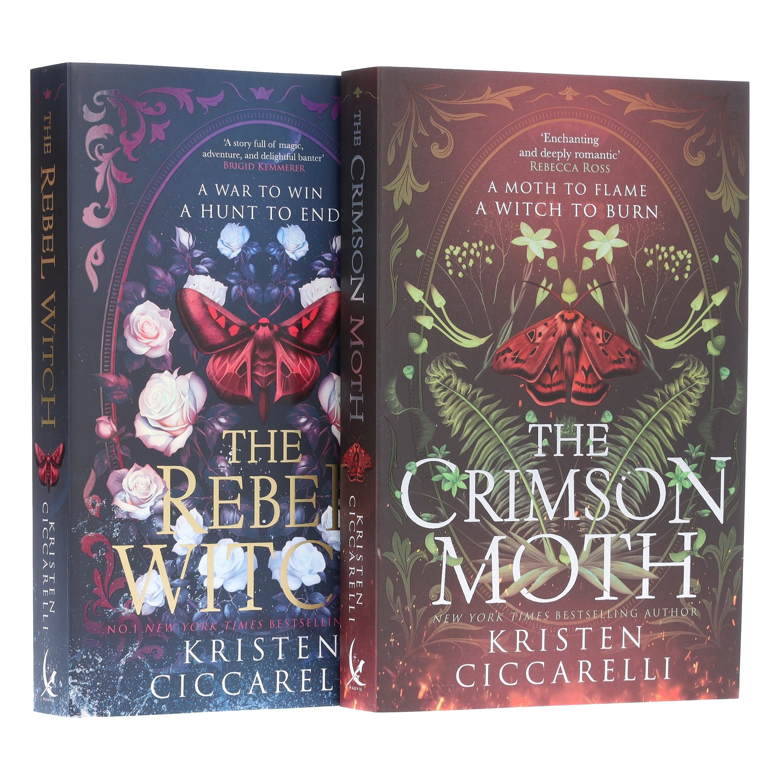 The Crimson Moth Series 2 Books Set by Kristen Ciccarelli – Fic – PB