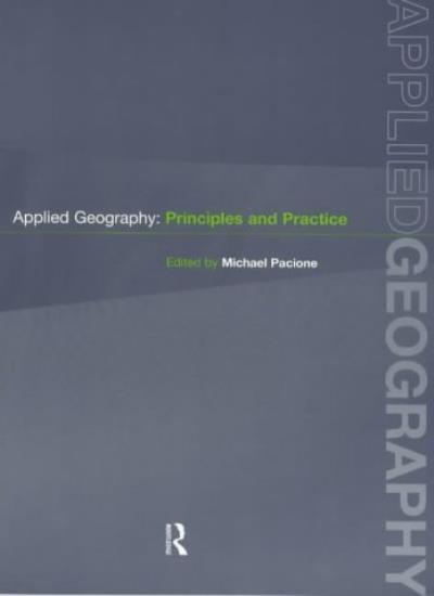 Applied Geography: Principles and Practice