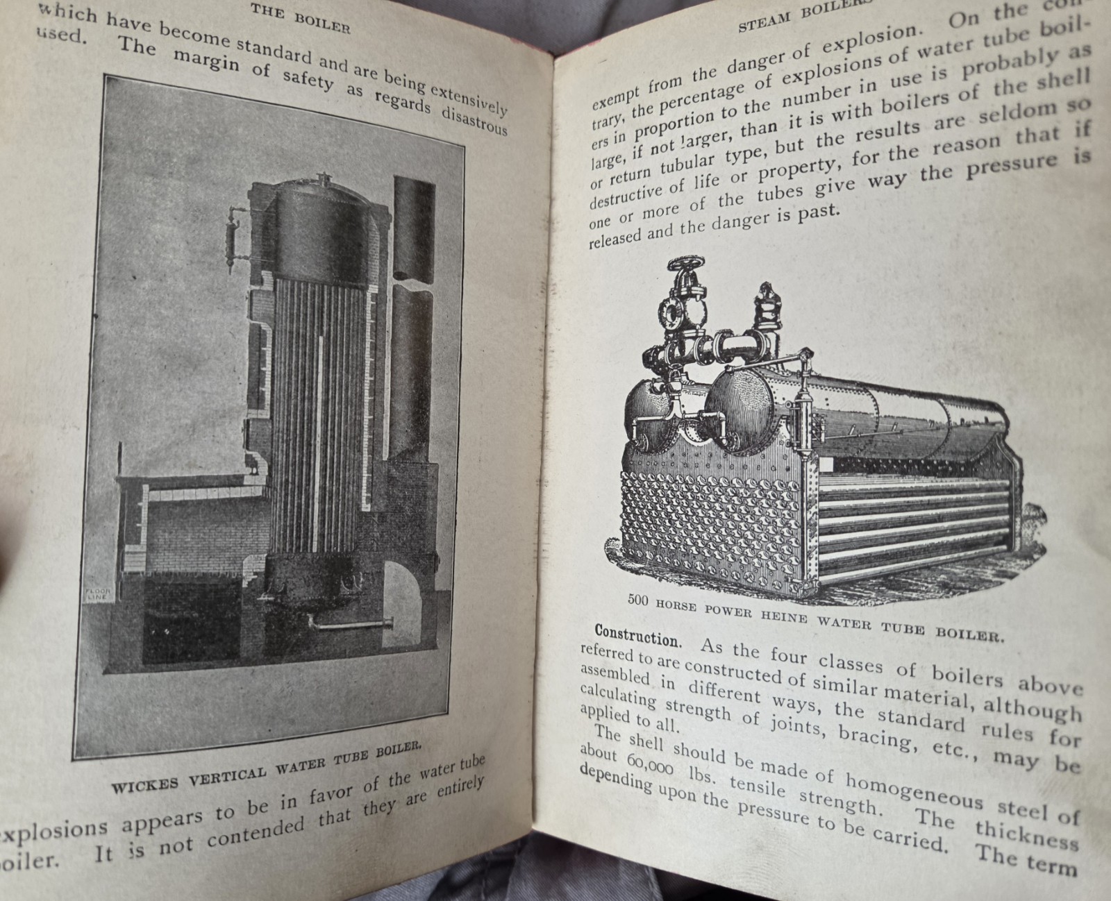 1912 Steam Boilers Their Construction Care and Operation Questions and Answers