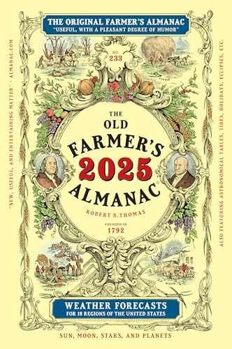 The 2025 Old Farmer&rsquo;s Almanac – Hardcover, by Old Farmer&rsquo;s Almanac – Very Good b