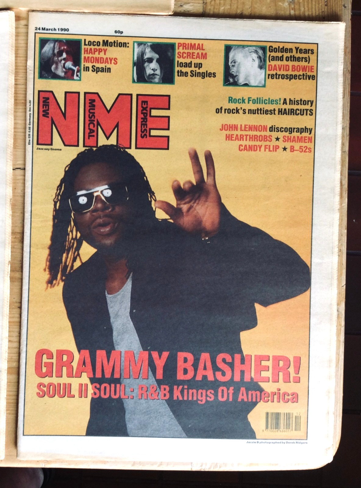 NME. New Musical Express Magazines. March 1990. Five issues. No Posters.