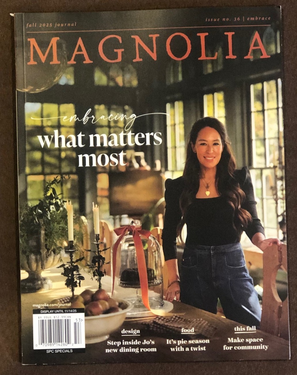 MAGNOLIA JOURNAL FALL 2025 homes country cottage vintage market Decor