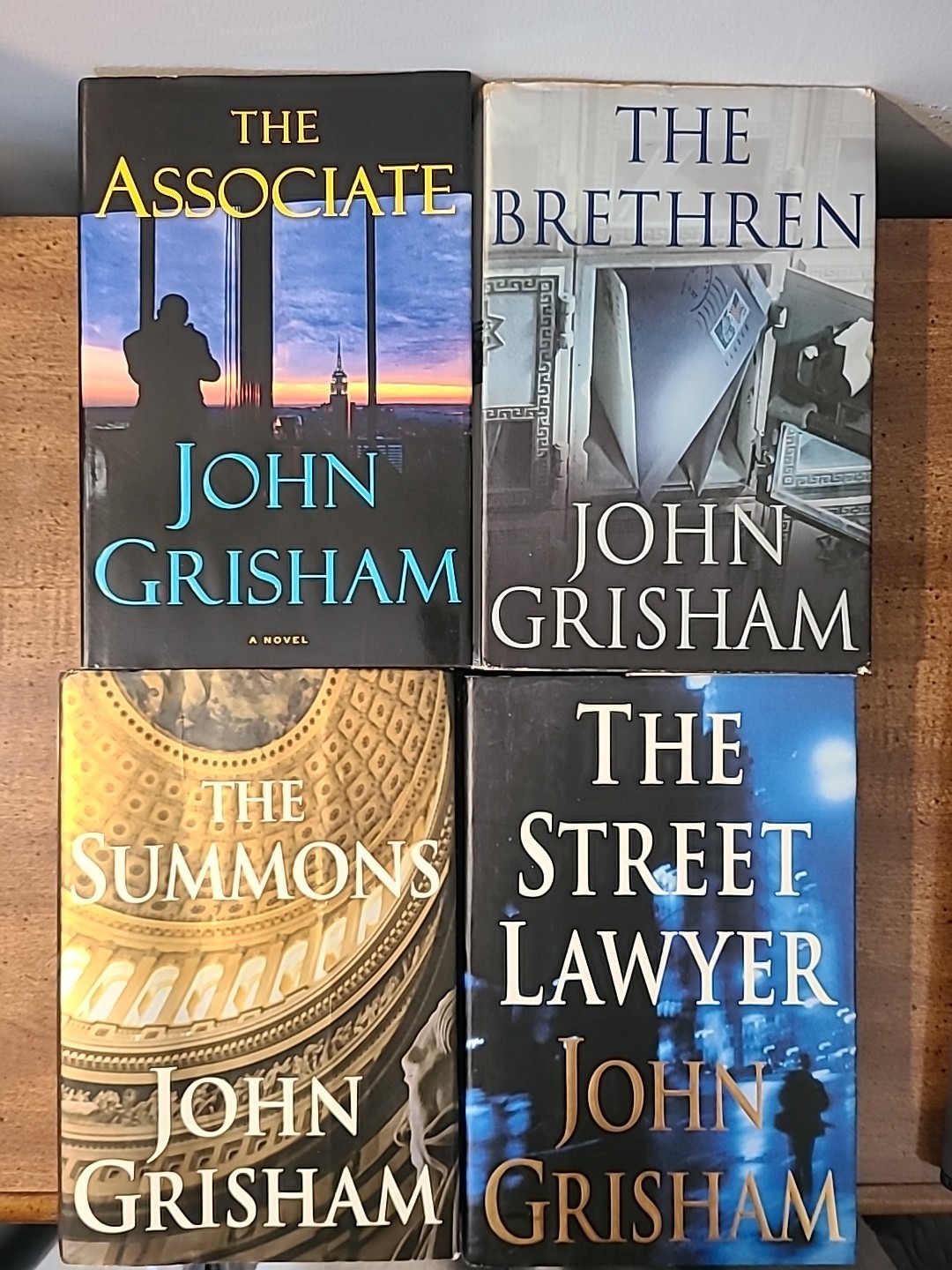 Lot Of 10 John Grisham Hardcover Books Very Good Condition 1st Editions