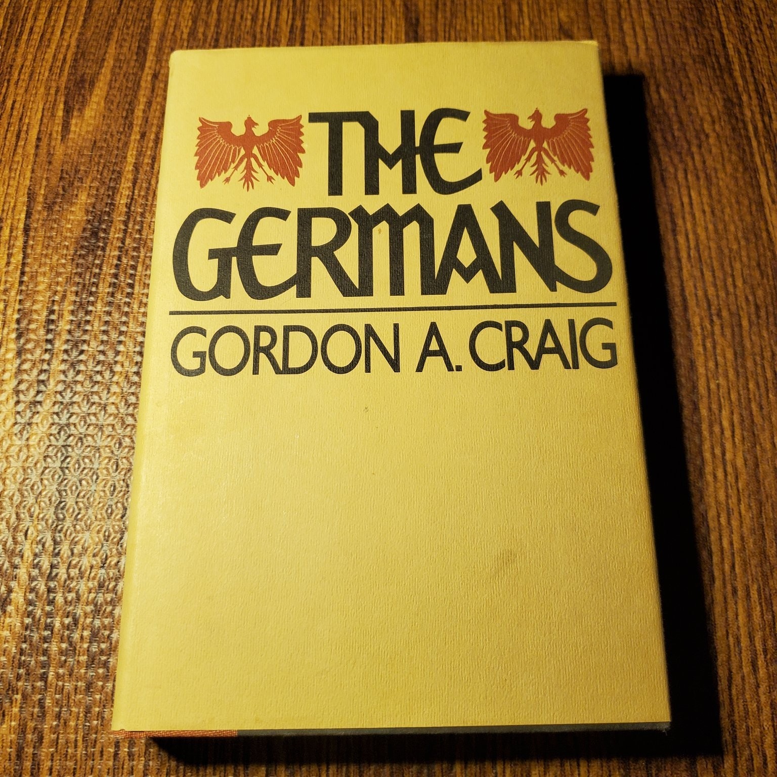 The Germans Gordon A. Craig 1982 First Edition History G.P. Putnam&rsquo;s Sons