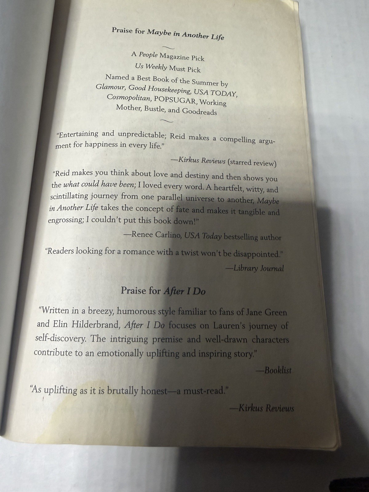 One True Loves : A Novel by Taylor Jenkins Reid (2016, Trade Paperback)