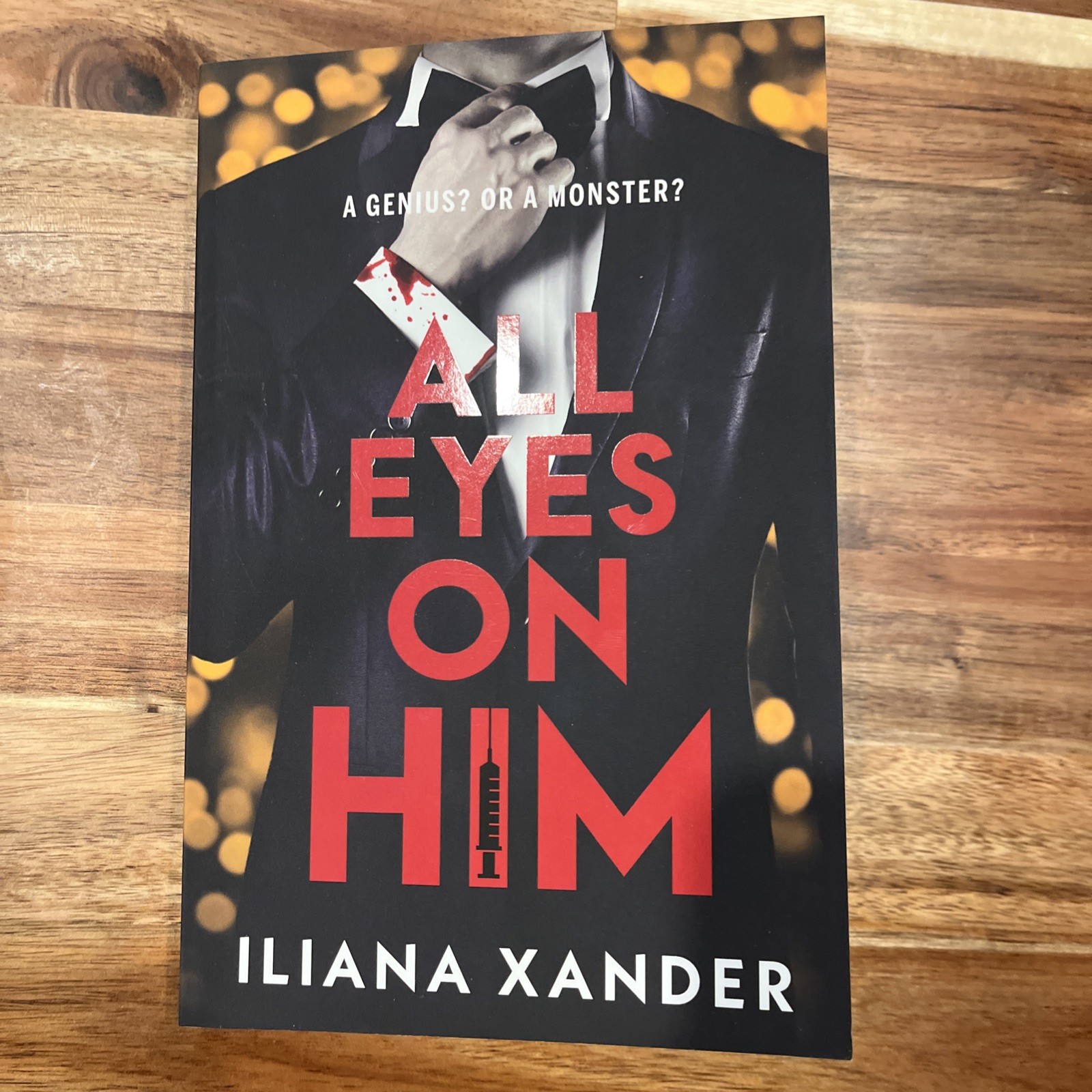 All Eyes on Him – Paperback, by Xander Iliana – Good