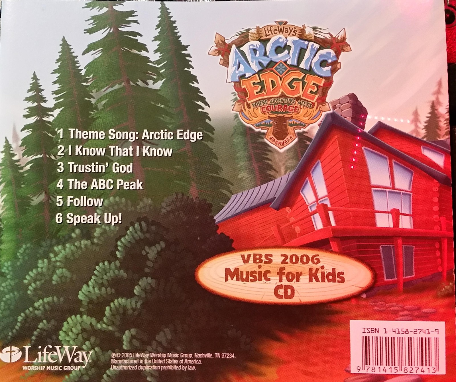 Lifeway&rsquo;s Arctic Edge Where Adventure Meets Courage / VBS 2006 Music for Kid…