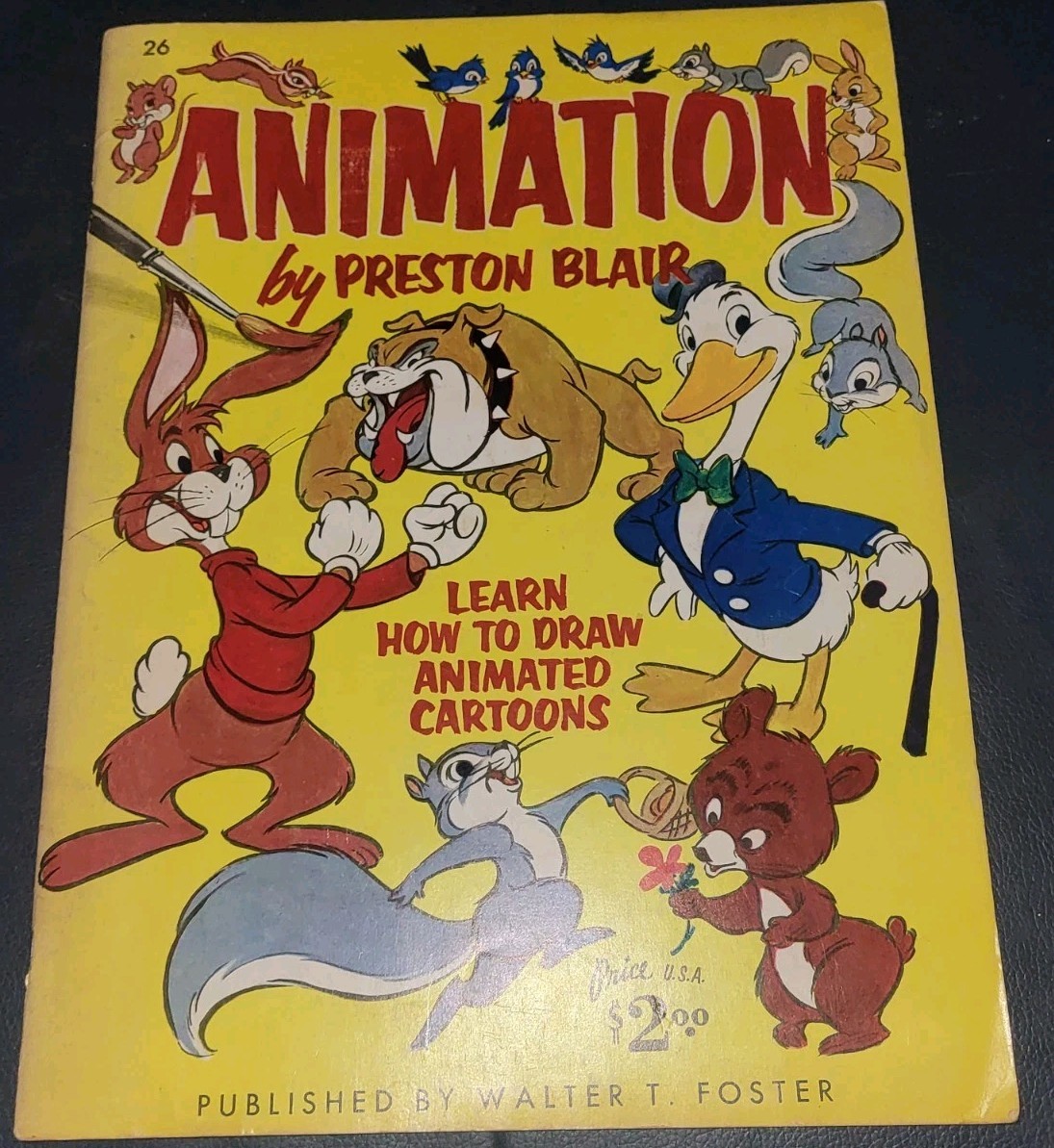 ✏️ Animation by Preston Blair LEARN HOW TO DRAW ANIMATED CARTOONS 1950&rsquo;s Vintage