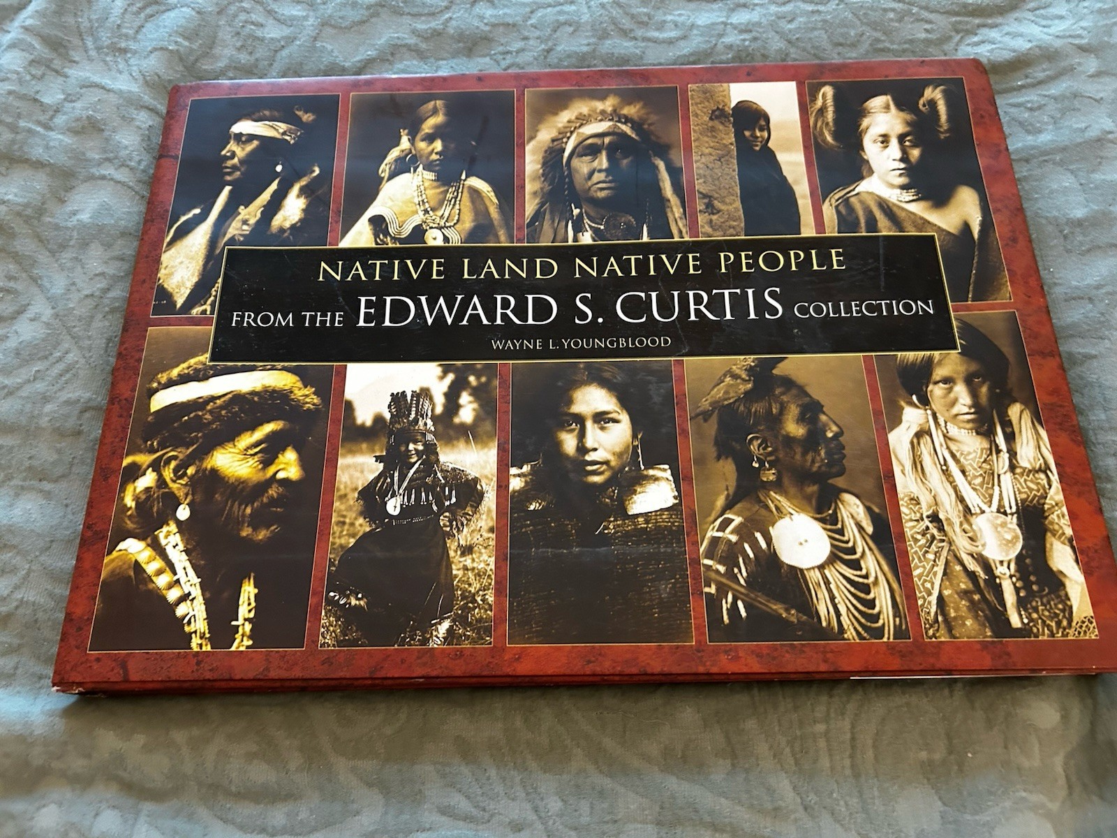 “Native Land Native People” From Edward S. Curtis Collection By Wayne Youngblood