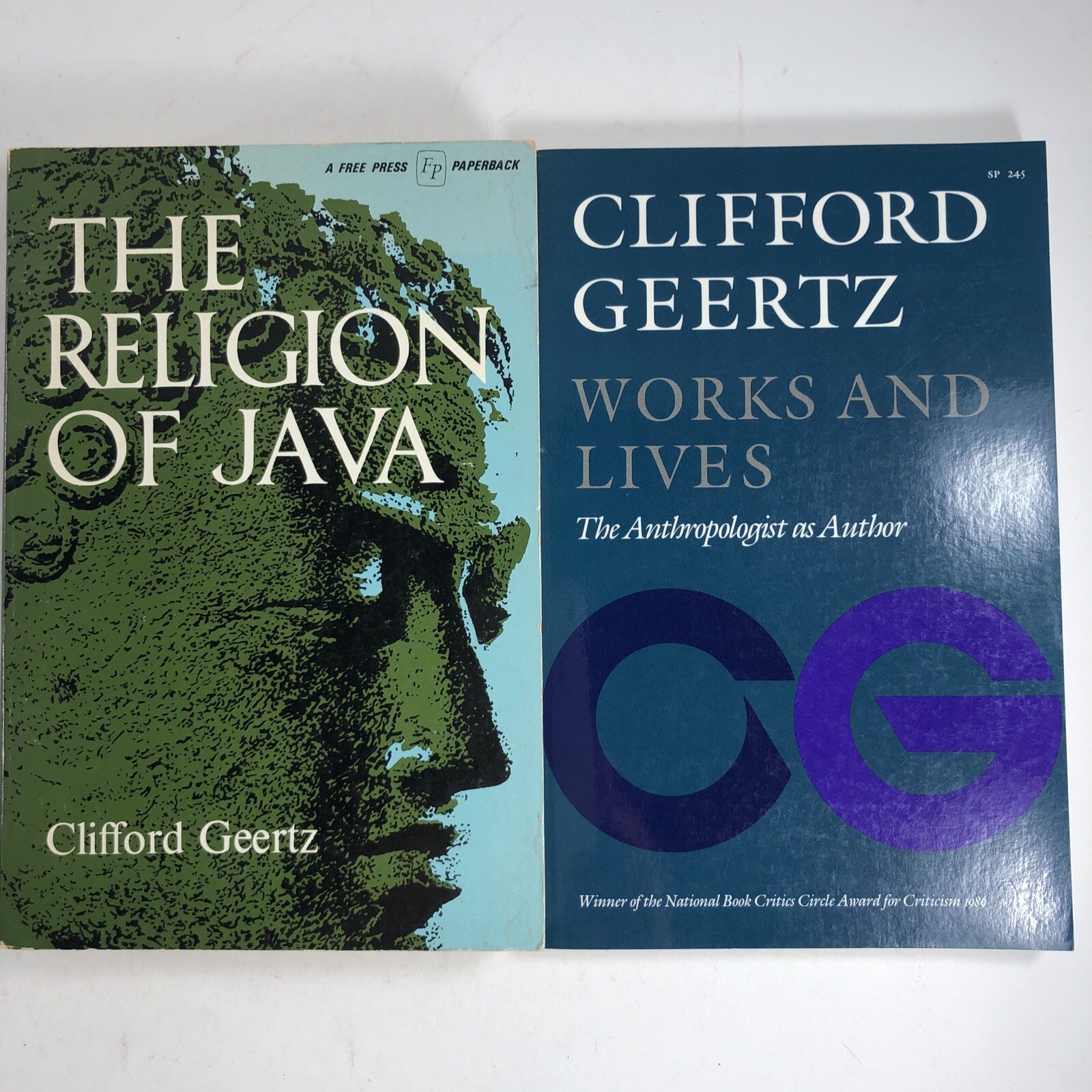 The Religion of Java by Clifford Geertz 1st Free Press Paperback Edition 1964