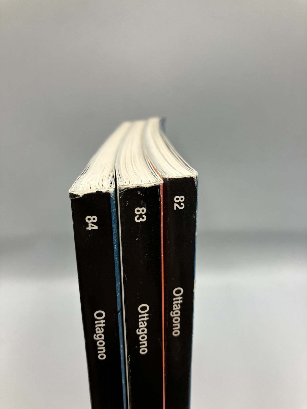 Lot of 3 Vintage Ottagono Quarterly 1986 1987 Issues Architecture Italian Design