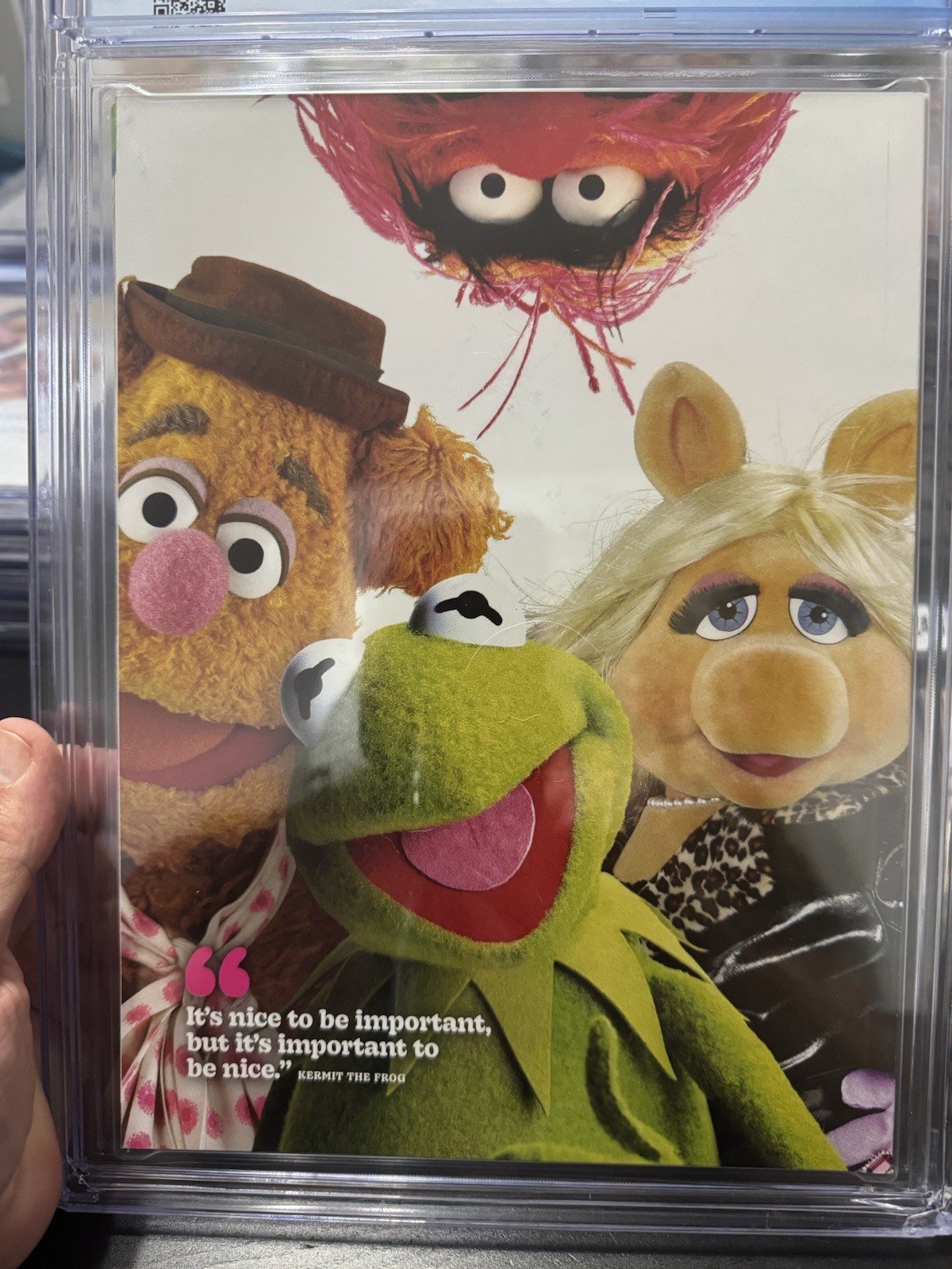 The Muppets 1/1 Graded AMAZING Collectors Item 1/1 In The World🔥