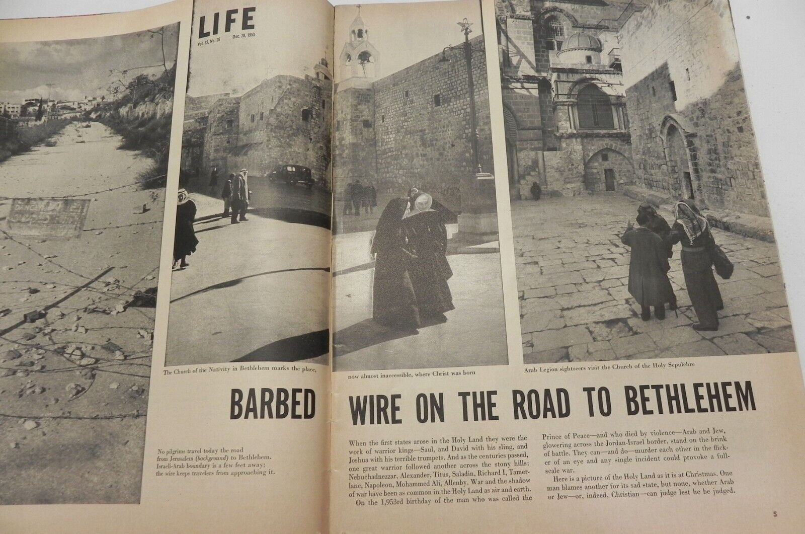 LIFE MAGAZINE- DECEMBER 28, 1953 – WIZARD OF OZ, GREAT CHURCHES, FOREIGN AID