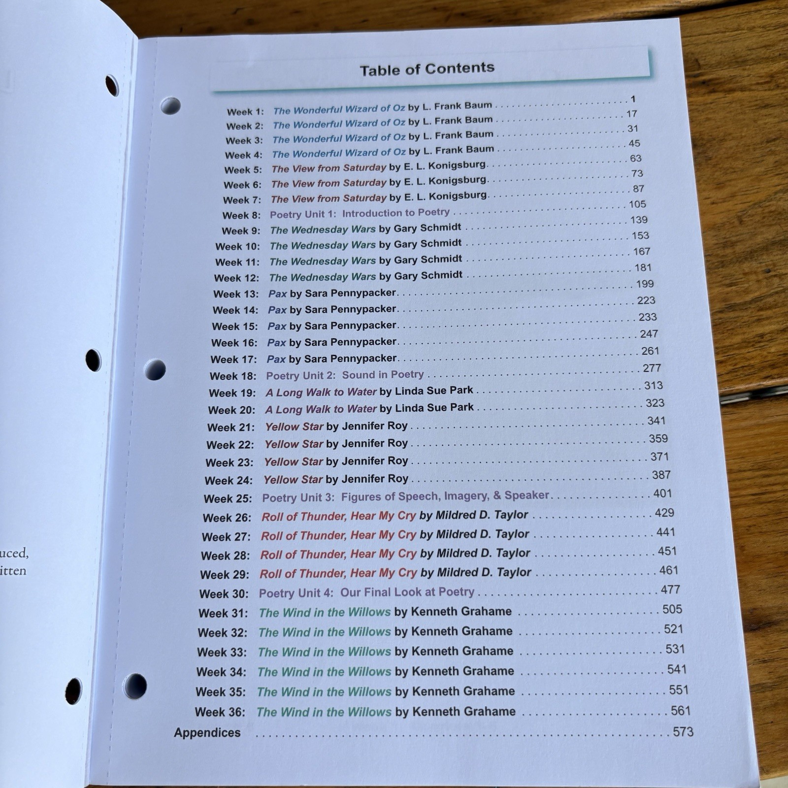 Lightning Literature & Composition Grade 6 Student Workbook Hewitt Homeschooling