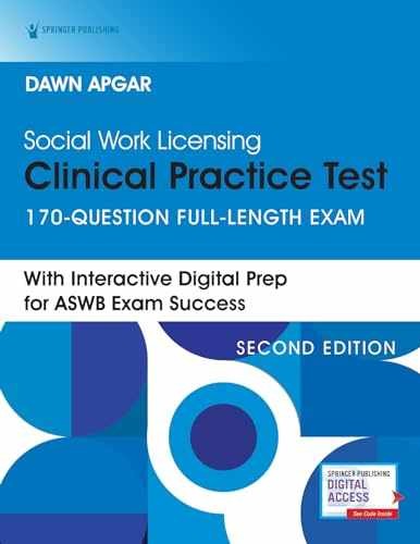Social Work Licensing Clinical Practice – Paperback, by Apgar PhD LSW – Good