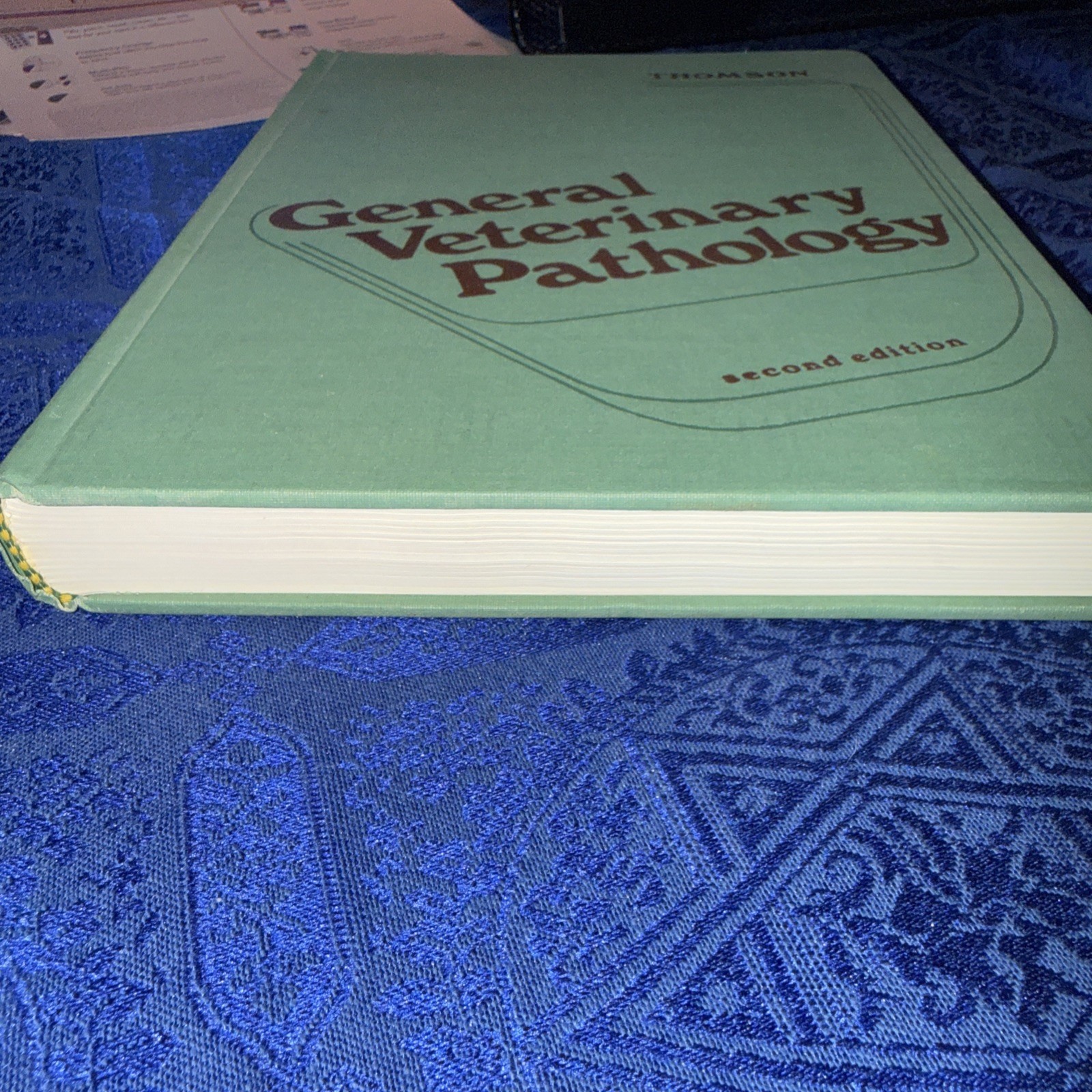 General Veterinary Pathology, Thomson, 2nd edition