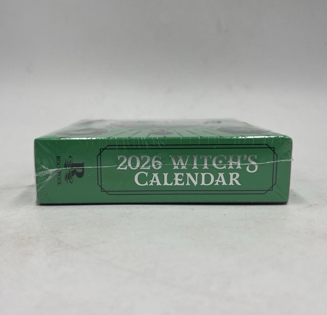 2026 Witch&rsquo;s Calendar: Daily Magick by Flavia Kate Peters • Brand New & Sealed!